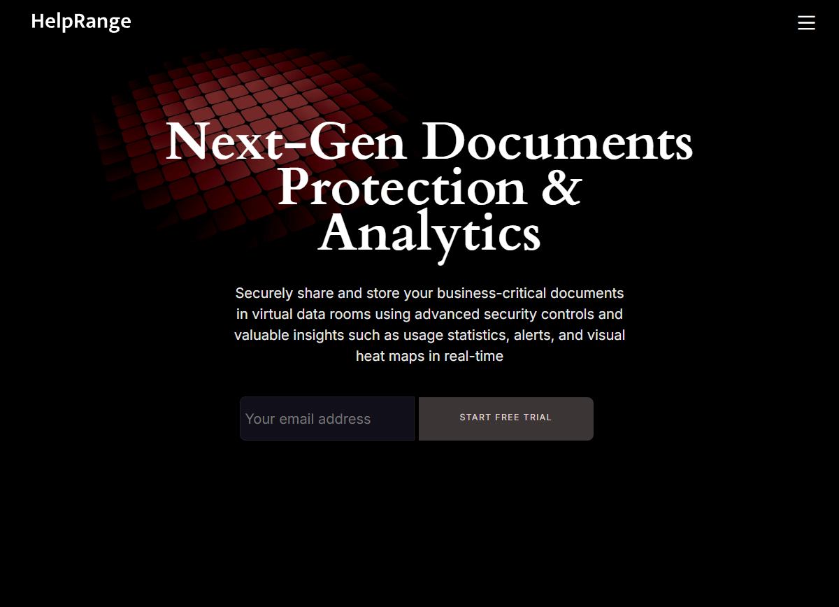 HelpRange product screenshot