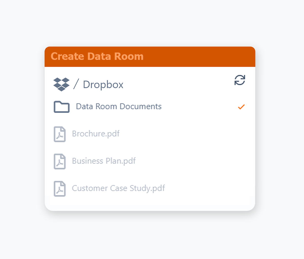 Orangedox App - Dropbox File Chooser