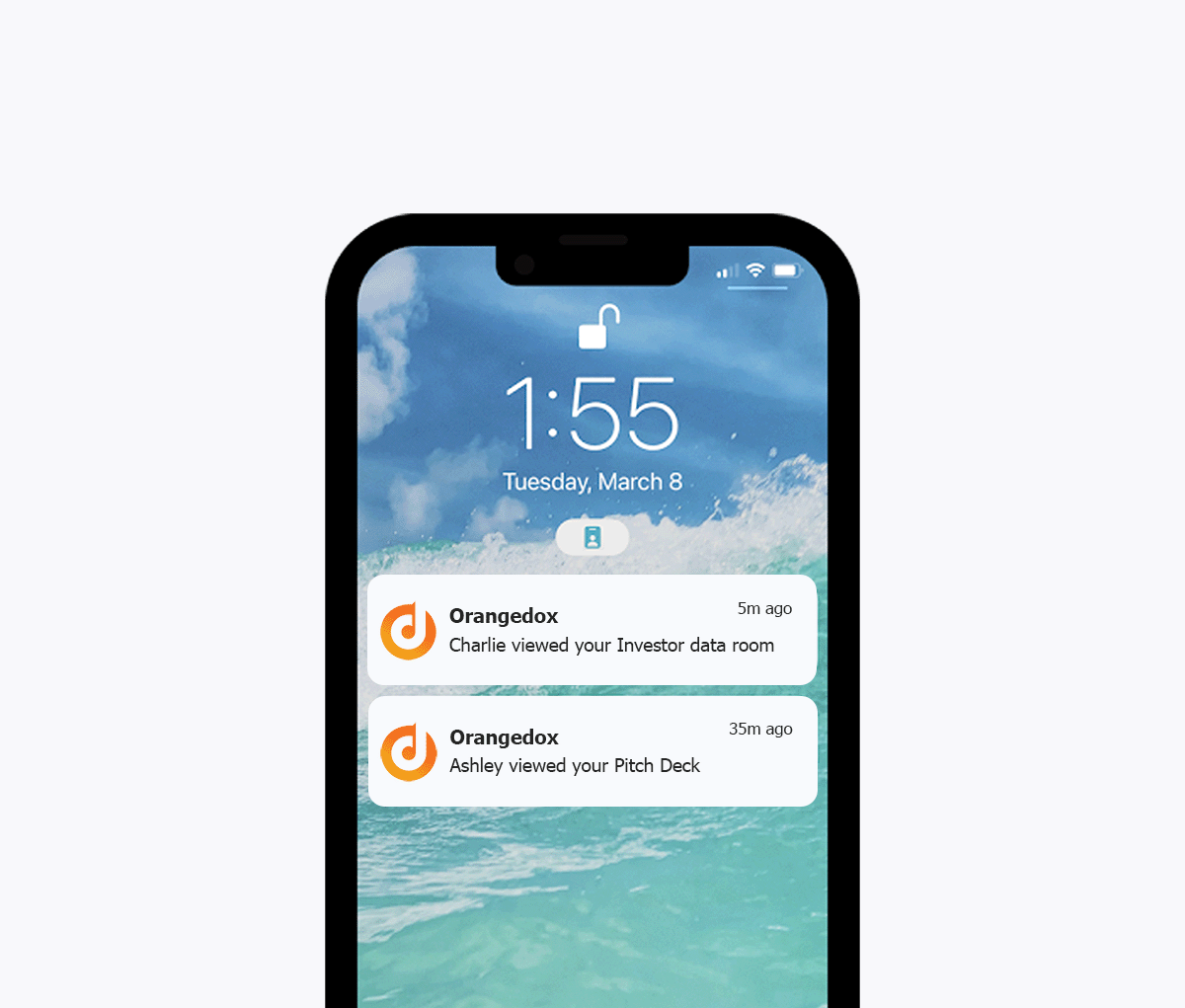 Orangedox App - Email Notifications